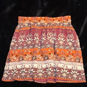 Linen Vintage Style Loft Skirt